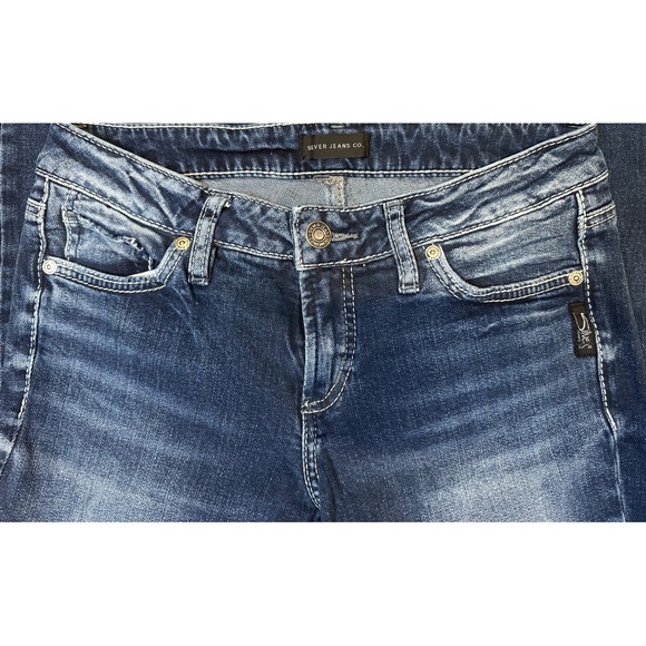Silver Jeans Women’s Suki Slim Bootcut Jeans Size 26 - Picture 6 of 6